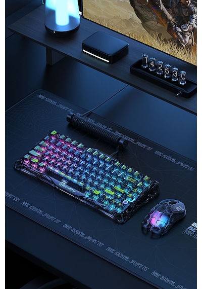 Gravastar Mercury K1 Lite Rgb Kablosuz Mekanik Gaming Klavye