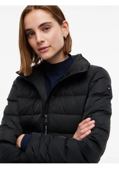 Tommy Hilfiger Kadın Marka Logolu Günlük Kullanıma Uygun Siyah Mont Ww0ww51111 Bds
