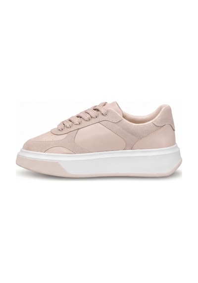 Ayakkabı Fuarı Elit Kcm235 Kadın Klasik Sneaker Bej