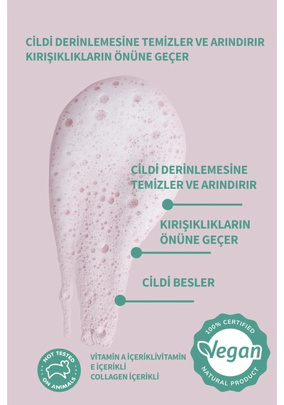 Lucille Yıkama Jeli Kuru/karma Cilt, Kolajen & Vitamin, 200 Ml