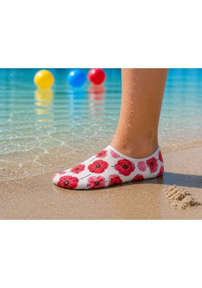 Gripptoes Kaymaz Damla Tabanlı Deniz&havuz Çorabı I1 Çok Renkli