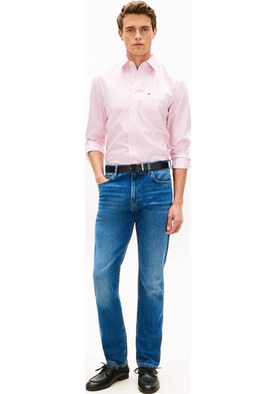 Tommy Hilfiger Denton Slim Fit Düz Paça Jean Pantolon Mavi