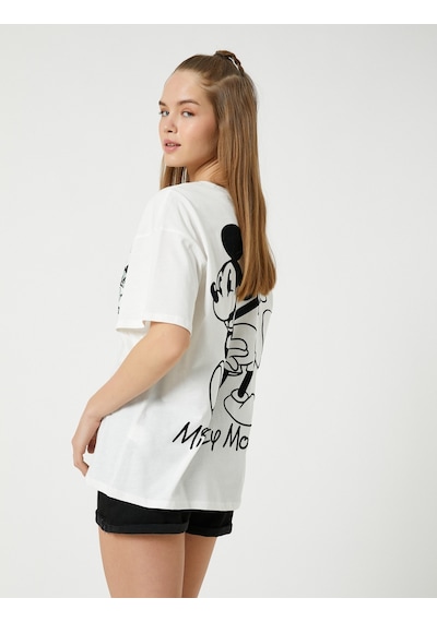 Koton Mickey Mouse Tişört Baskılı Lisanslı Bisiklet Yaka Kısa Kollu Ekru 3sal10310ık 3SAL10310IK010 Ekru Koton Mickey Mouse Tişört Baskılı Lisanslı Bisiklet Yaka Kısa Kollu Ekru 3sal10310ık 3SAL10310IK010 Ekru