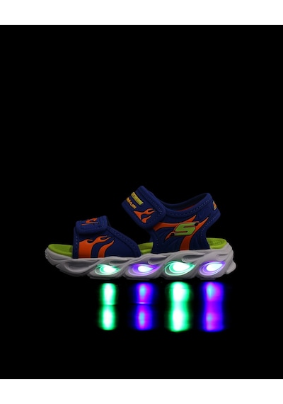 Skechers Thermo-splash - Heat Tıde Küçük Erkek Çocuk Mavi Işıklı Sandalet 400102n Blor Mavi Skechers Thermo-splash - Heat Tıde Küçük Erkek Çocuk Mavi Işıklı Sandalet 400102n Blor Mavi