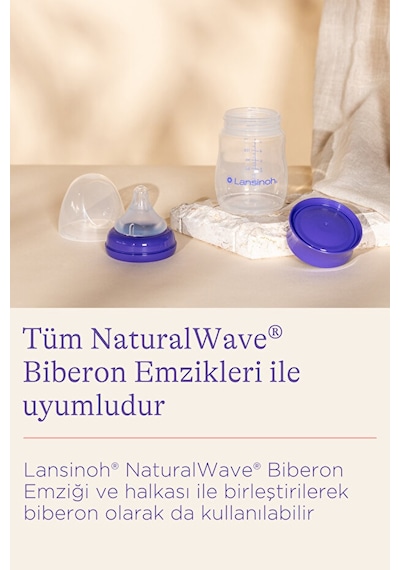 Lansinoh® Anne Sütü Saklama Şişeleri 4 Adet 160 ML