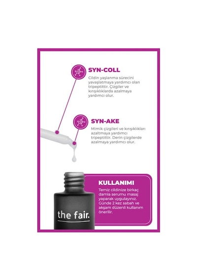 The Fair. Peptit Serum ve Cell Fusion C Stick Güneş Kremi Set