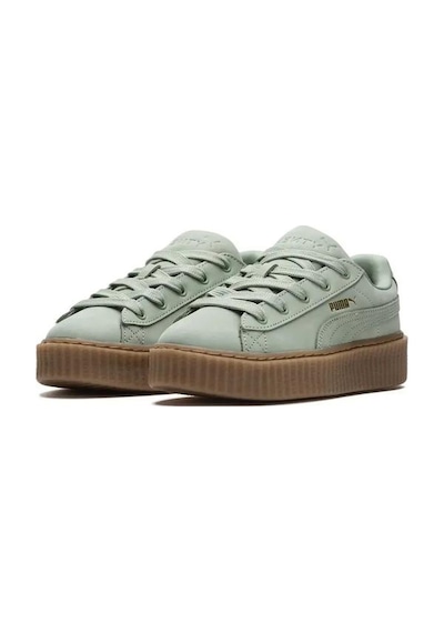 Puma Creeper Phatty Nubuck Yeşil Sneaker