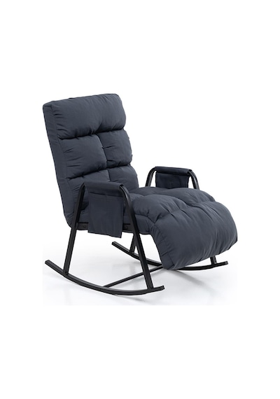 Pafu Lena Outdoor Bahçe Su Geçirmez Fonksiyonel Sallanan Koltuk - Antrasit