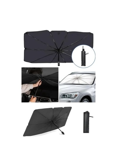 Coverest Katlanabilir Araç Ön Cam Güneşliği Uv Korumalı Oto Şemsiyesi, Gölgelik, Uv Koruma, Katlanabilir Tasarım, Ön Cam İçin, Araba Aksesuarı