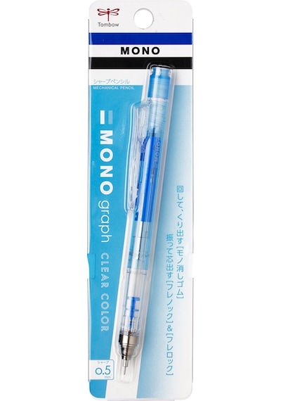 Tombow Mono Graph Versatil Kalem 0.5 Mm Şeffaf Mavi N Dpa-136B
