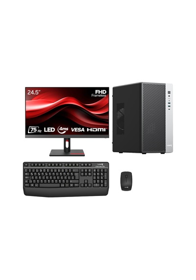 Turbox TX8232 R5-5500 16 GB 512 GB SSD 2 GB R5230 24.5" Free Dos Masaüstü Bilgisayar