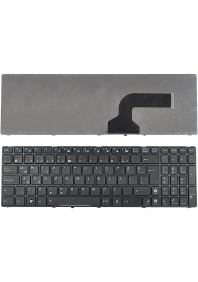 Asus N53 K52j K53s X55a X55c Notebook Klavyesi - Siyah - Tr Çerçeveli / Kl0503atr