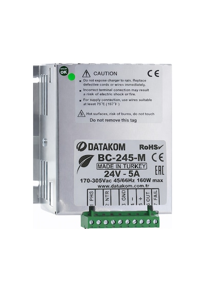 Datakom Bc 245m Akıllı Akü Sarj Cihazı
