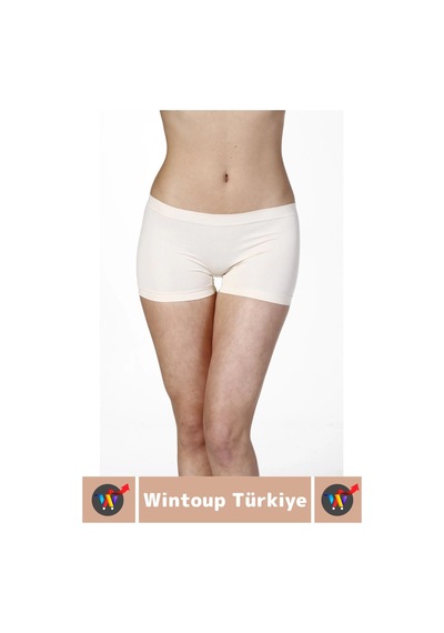 Özel Üretim İz Göstermez Düşük Bel Vücut Toparlayıcı Dikişsiz Boxer Korse Ten