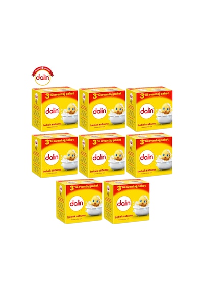 Dalin Bebek Sabunu 100gr 24 Lü Set Hassas Ciltler İçin