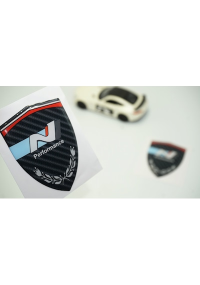 Hyundai N Line Performance Çamurluk Yanı Damla Desen Logo Arma Se