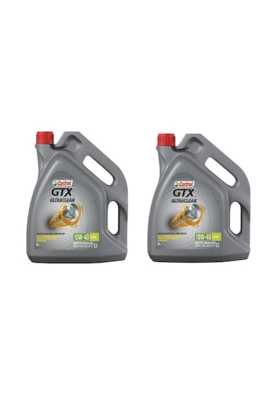 Castrol GTX 10W-40 A3/B4 Yarı Sentetik Motor Yağı 2 x 4 L