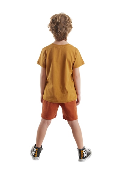 Super Tiger Erkek Çocuk Yazlık T-shirt Şort Takım
