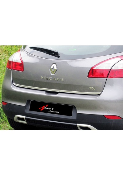 Renault Megane 3 Hb Krom Bagaj Alt Çıtası 2008-2016