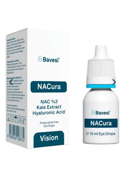Bavesi Nacura Kedi Ve Köpek Göz Damlası & Temizleme Solüsyonu Çapak, Kızarıklık & Göz Bakımı