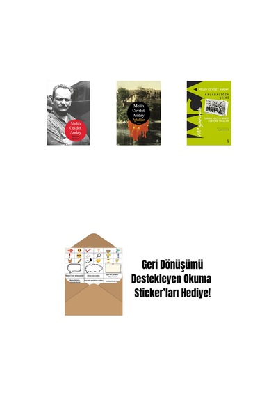 Melih Cevdet Anday - Bütün Şiirleri + Aylaklar Ciltli + Kalabalığın Şiiri + Okuma Sticker'ları