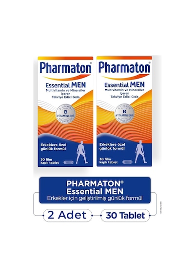 Pharmaton Essential Men 30 Tablet 2 Adet