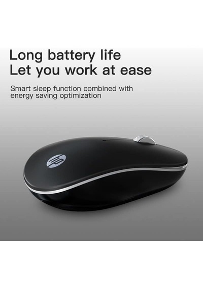 Hp S1500 Kablosuz Usb Mouse 1600 Dpi Siyah Sessiz