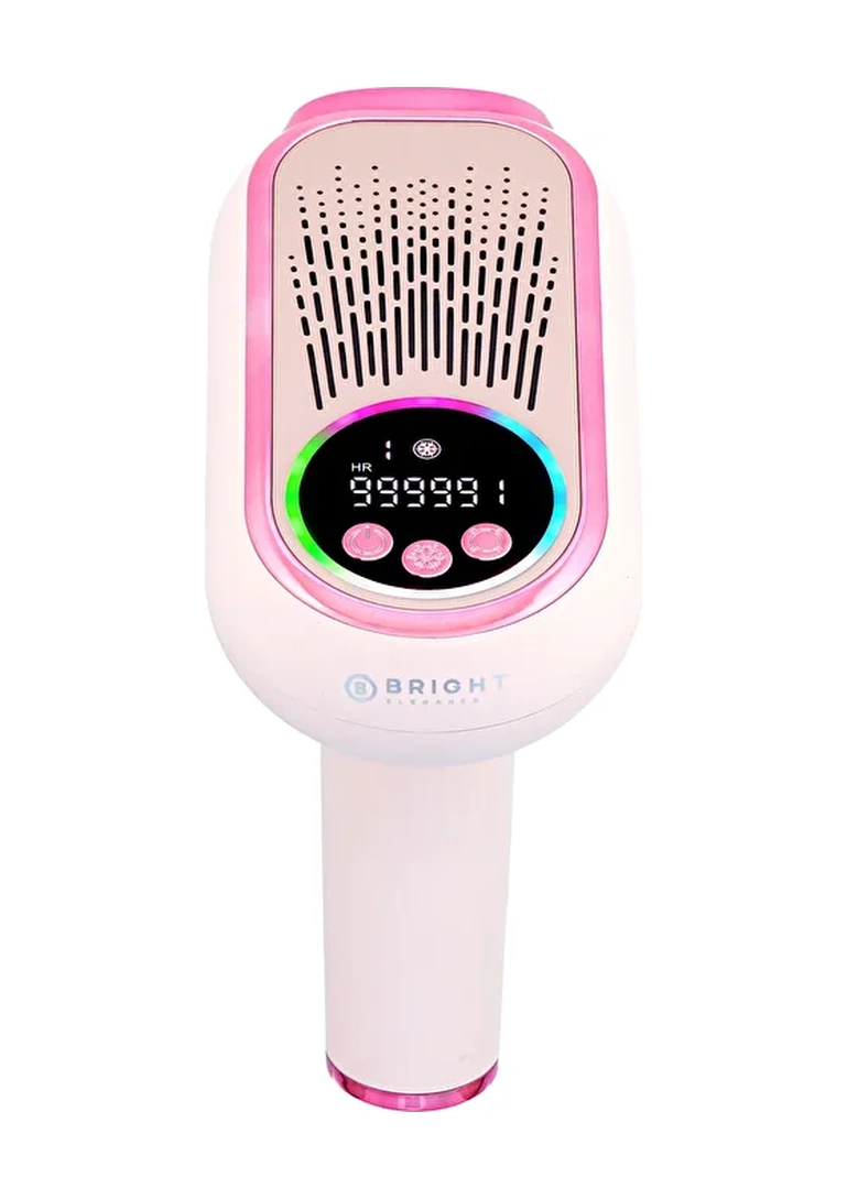 Bright Elegance BE-9088 Şarjlı Ipl Lazer Epilasyon Cihazı 999.999 Atım 9 Kademe Buz Başlık Hassas Dar Bölge Başlığı