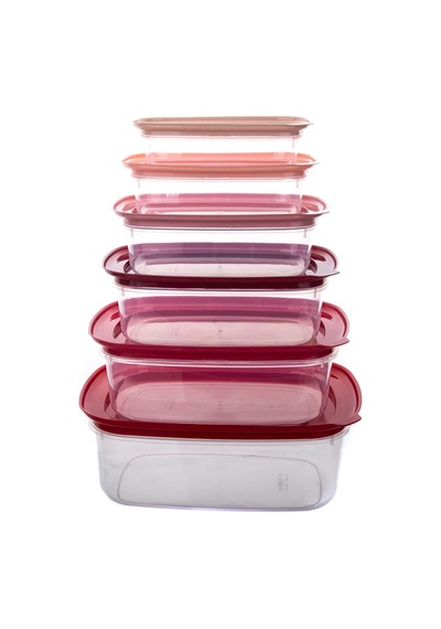 Ultraform Nest Saklama Set Kırmızı 12 Parça Sku: Smg8690010567291 Açık