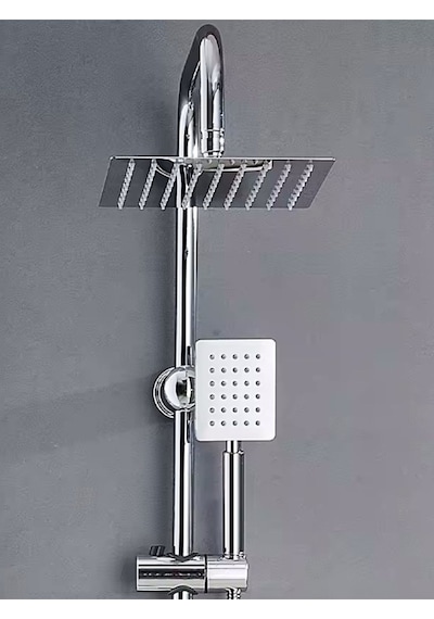 Fawer Faucet Shower Yağmurlama Robot Duş Seti Krom