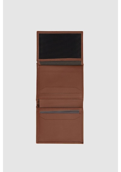 D's Damat Ds Damat Taba Düz Kutulu Hakiki Deri Cüzdan 2H1119ST237 Taba