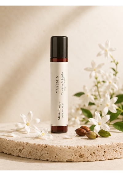 Yasemin Roll - %100 Doğal Vanilya & Jojoba Yağı 10 Ml