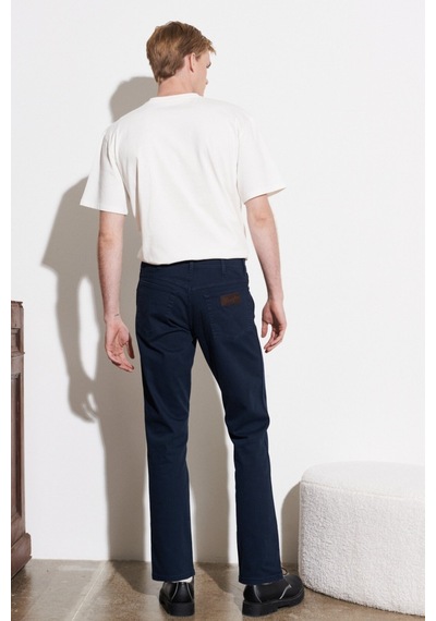 Wrangler Erkek Texas Slim Fit Dar Kesim Normal Bel Esnek Pantolon 673w12s004 Lacivert