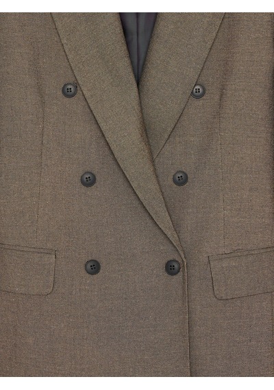 Dilvin 60833 Blazer Ceket Kahve