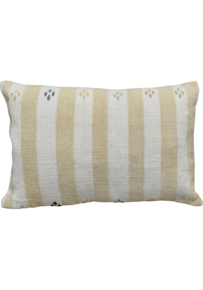Zehra Abla Halı Yeni El Dokuma Dekoratif Kilim Kırlent Yastık Kılıfı 6246