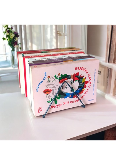 Kitap Tutacağı-kitap Rafı-metal Kitap Desteği - Kitaplık- Ev Ve
