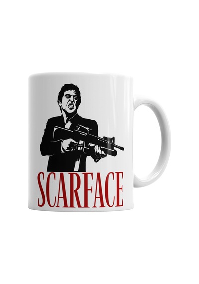 Scarface Kupa Bardak Porselen No30578 Karışık