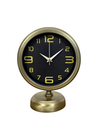 Prestij Vinatge 25 X 20 Cm Metal Masa Saati 07 Beyaz