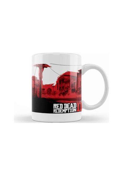 Red Dead Redemption 2 09 Kupa Bardak Porselen Karışık