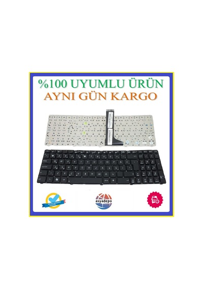 Asus Uyumlu U53Sd Klavye Tuş Takımı Siyah Tr
