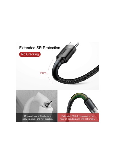 Cafule Usb A To C Kbl 2a 3m-gri+s Standart