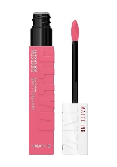 New York Super Ink Likit Mat Ruj - 125 Inspirer Pembe 0