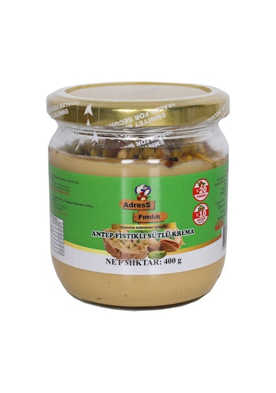 Adress Antep Fıstıklı Sütlü Krema 400 G