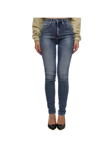 Calvin Klein Hıgh Rıse Skınny, 1a4 Mavi Kadın Kot Pantolon
