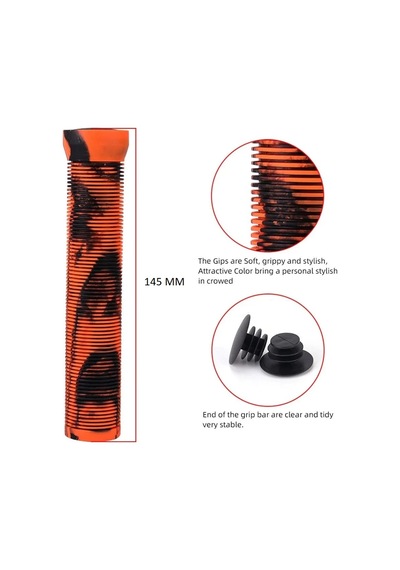 Efr A65 Bikes Dilber Mtb Bmx Dirt Jump 14,5cm Elcik-grip Kırmızı / Siyah Kırmızı