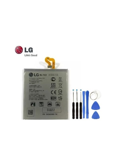 Senalstore Lg G8s Uyumlu Thinq Batarya Pil Tamir Seti Bl-t43