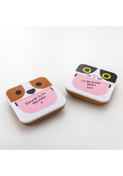 Mustard Crazy Cat   Yapışkan Not Kağıdı
