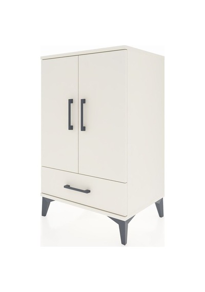 Hyperion Komodin 3 Raflı Tek Çekmeceli 2 Kapaklı 60x44x96 Ayt... Aytaşı