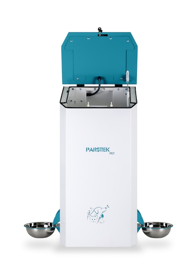 Parstek Pet Otomatik Mama Makinesi Çift Çıkış 17 KG