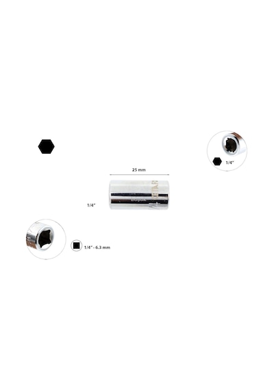 Ceta Form Bt/8001 1/4 Bits Tutucu Lokma